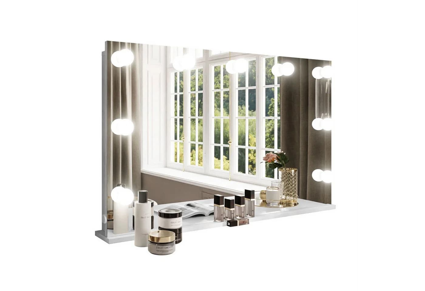 Lookway Schminkspiegel MADA ELITE mit LED Beleuchtung Weiß - Bild 5