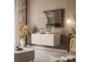 Lookway Lowboard COLGANTE Hängend Beige Grau Push-to-Open LED Bild 1