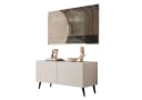 Lookway Lowboard COLGANTE Kaschmir TV Schrank auf Beinen Bild 2
