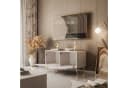 Lookway Lowboard COLGANTE Kaschmir TV Schrank auf Beinen Bild 3
