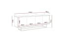 Lookway TV-Schrank SANAYI Weiß Hochglanz Push-to-Open Bild 4