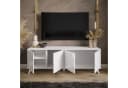 Lookway TV-Schrank SANAYI auf Beinen Weiß Hochglanz Bild 4