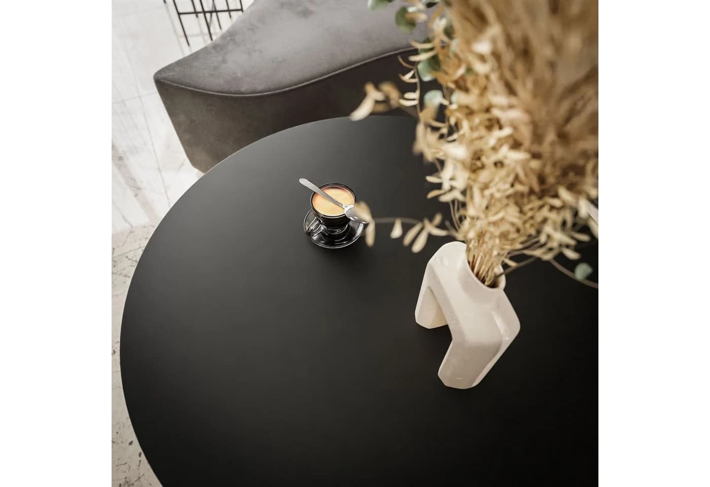 Lookway Couchtisch LORI 2in1 Schwarz Matt 2er Set - Bild 3