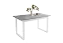 Lookway Esstisch ARTON II Ausziehbar Weiß/Grau Modern Industrial Bild 5