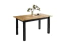 Lookway ARTON Ausklappbarer Esstisch 140-195 cm Braun/Schwarz Bild 5
