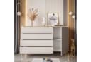 Lookway Kommode AURORA 4S1D Anrichte Kaschmir Gold Bild 4