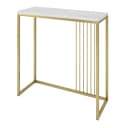 Lookway Konsolentisch PRIME Weiß Metallgestell MDF-Platte Bild 2