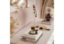 Lookway Konsolentisch BLANCO mit Schubladen, Gold Chrom Gestell Bild 4