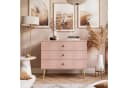Lookway Highboard HARMONY 3S Kommode Rosa Skandinavisch Bild 3