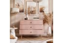 Lookway Highboard HARMONY 3S Kommode Rosa Skandinavisch Bild 4