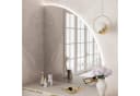 Lookway Schminktisch AURORA-SQ mit LED-Spiegel Beige/Gold Bild 5