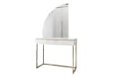 Lookway Schminktisch AURORA-Q GOLD mit Spiegel und LED-Beleuchtung Bild 2