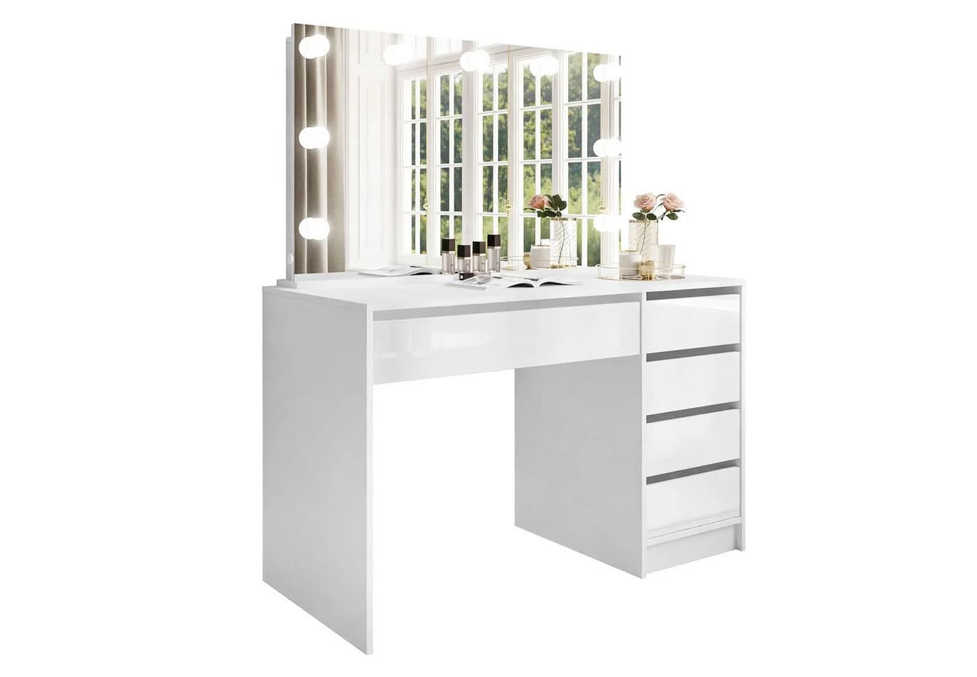 Lookway Schminktisch MADA ELITE mit Spiegel und LED Beleuchtung - Bild 2