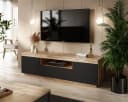 Lookway TV-Schrank YOSHI Industrial Design Schwarz/Weiß Bild 1