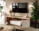 Lookway TV-Schrank YOSHI Industrial Design Weiß/Schwarz Bild 3