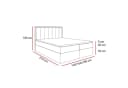 Lookway Boxspringbett AURELIA mit Bettkästen und Topper Bild 5