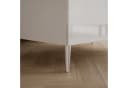 Lookway Couchtisch AURORA SILVER mit Stauraum Weiß/Silber Bild 5