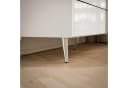 Lookway Kommode AURORA SILBER Hochglanz mit Schubladen Bild 5
