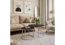 Lookway Couchtisch CIRI 2in1 Matt Schwarz 2er Set Bild 1