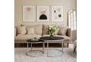Lookway Couchtisch CIRI 2in1 Matt Schwarz 2er Set Bild 3