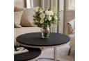Lookway Couchtisch CIRI 2in1 Matt Schwarz 2er Set Bild 4
