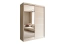 Lookway Kleiderschrank CAMARO II PLUS KASCHMIR Schwebetürenschrank mit Spiegel Bild 2