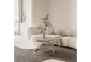 Lookway Couchtisch CIRI SLIM Kaschmir Hochglanz mit Ablage Bild 1
