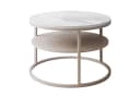 Lookway Couchtisch CIRI SLIM MATT Kaschmir mit Ablage Bild 2
