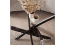 Lookway Couchtisch BEIRA Glasplatte 60cm Schwarz/Gold/Silber Bild 4