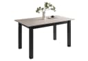Lookway ARTON Ausklappbarer Tisch Beige/Schwarz 140-195 cm Bild 2