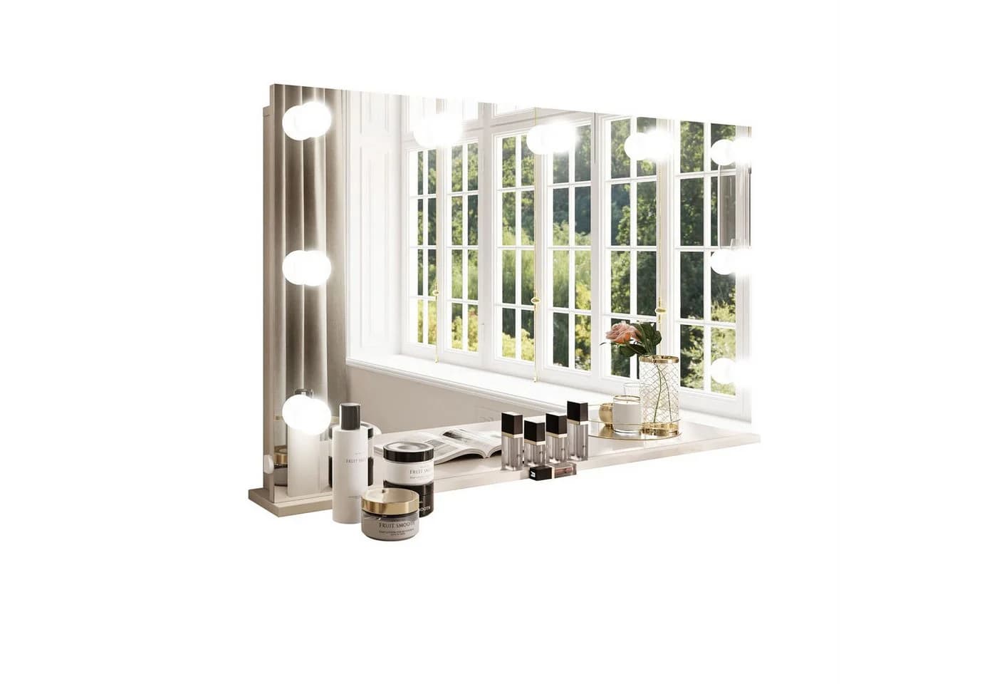 Lookway Schminkspiegel MADA ELITE mit LED Beleuchtung Beige - Bild 5