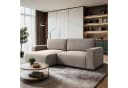 Lookway Ecksofa OPERA L-Form mit Schlaffunktion und Bettkasten Beige Bild 1