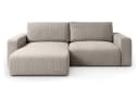 Lookway Ecksofa OPERA L-Form mit Schlaffunktion und Bettkasten Beige Bild 2