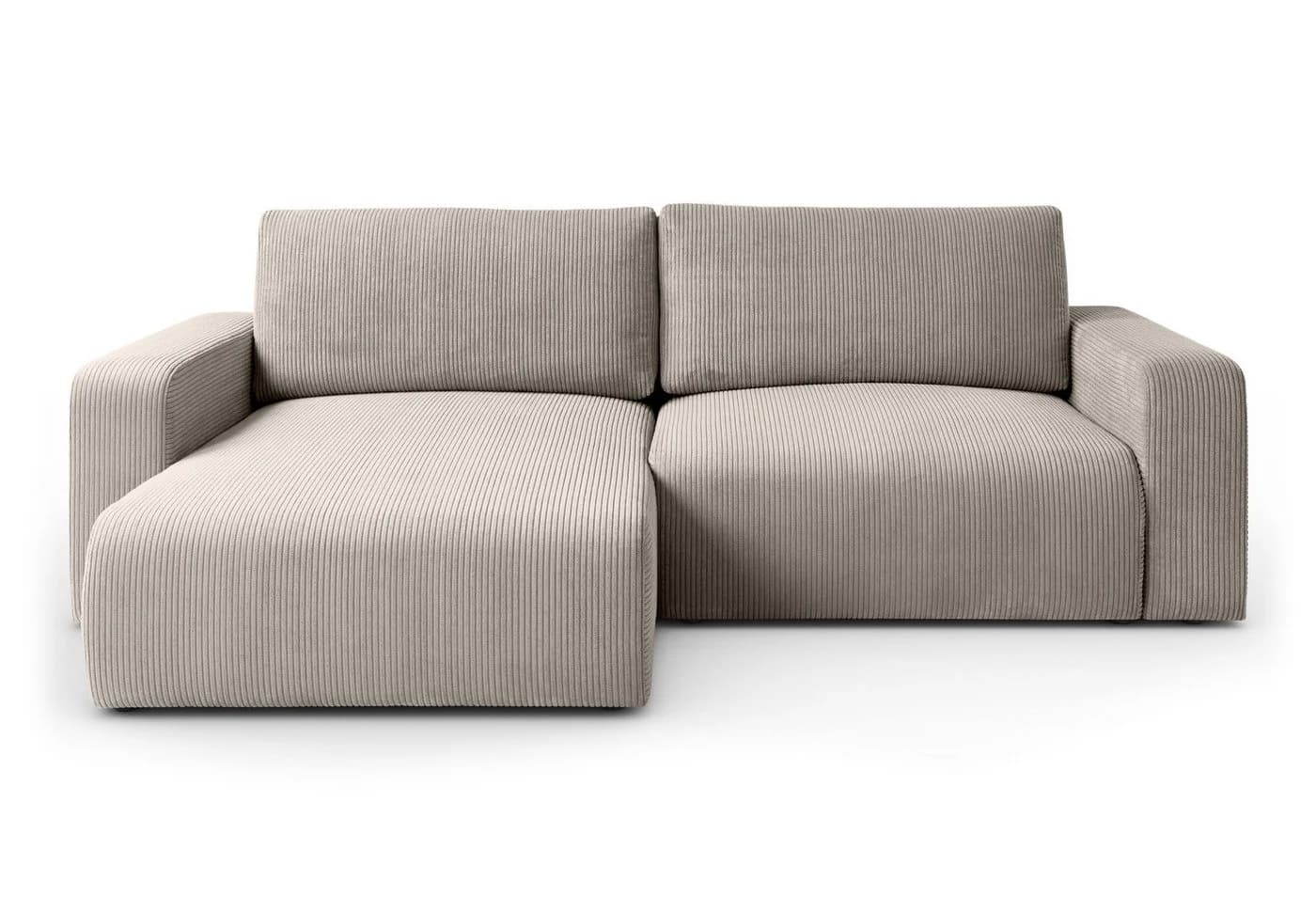 Lookway Ecksofa OPERA L-Form mit Schlaffunktion und Bettkasten Beige - Bild 2