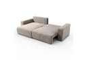 Lookway Ecksofa OPERA L-Form mit Schlaffunktion und Bettkasten Beige Bild 4
