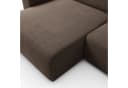Lookway Ecksofa OPERA L-Form mit Bettfunktion und Bettkasten Braun Cord Bild 5