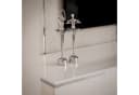 Lookway TV-Schrank AURORA SILVER Weiß Silber Hochglanz LED Bild 5