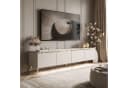Lookway TV-Schrank CELINE Kaschmir Gold LED Bild 1