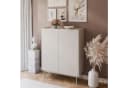 Lookway Hochkommode ESSENCE 2D Kaschmir Eiche Linea Modern Bild 1
