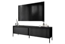 Lookway TV-Schrank YASUMI Schwarz mit Push-to-Open-System Bild 2