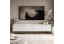 Lookway TV-Schrank CELINE GLOSS 200 Weiß Gold LED Bild 4