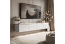 Lookway TV-Schrank CELINE GLOSS Hängeschrank Weiß mit LED-Beleuchtung Bild 1