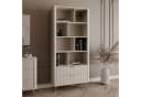 Lookway Standregal SCARLETT mit Schubladen Beige/Gold Bild 3
