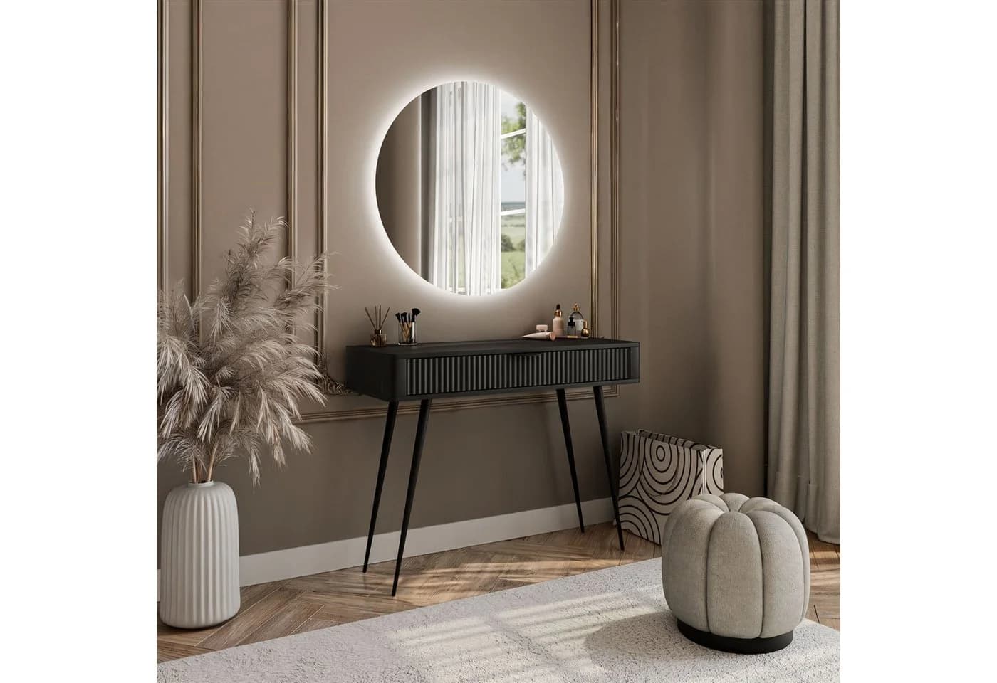 Lookway Konsolentisch SCARLETT mit Schublade und Metallfüße - Bild 3