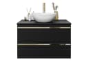 Lookway Badmöbel-Set ARTEMIS II 80 cm mit LED-Spiegel und Soft-Close Bild 2