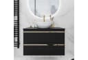 Lookway Badmöbel-Set ARTEMIS II 80 cm mit LED-Spiegel und Soft-Close Bild 3