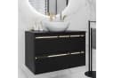 Lookway Badmöbel-Set ARTEMIS II 80 cm mit LED-Spiegel und Soft-Close Bild 5