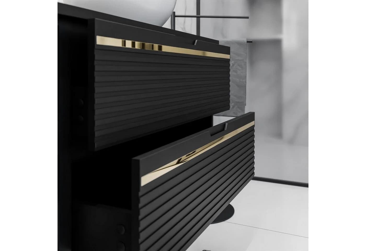Lookway Badmöbel-Set ARTEMIS III 140 cm mit Soft-Close-System und LED-Spiegel - Bild 5