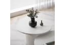 Lookway OVI Couchtisch Set 2-tlg. Weiß PVC-Furnierung Modern Bild 3