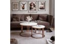 Lookway LORI 2in1 Couchtisch-Set Kupferoptik Matt Bild 1